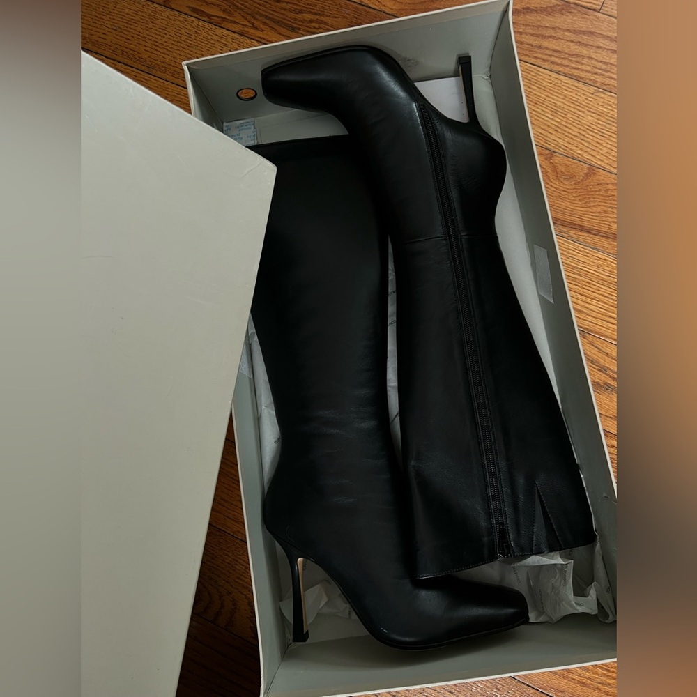 Tony Bianco Havana Black Nappa Heeled Boots - Picture 9 of 9
